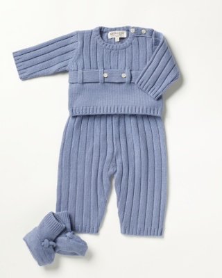 Blue Sweater Ensemble