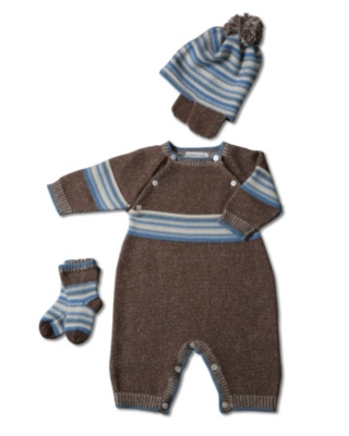 Cuddly Boy Romper Set