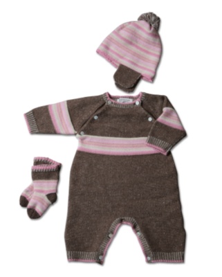 Cuddly Girl Romper Set
