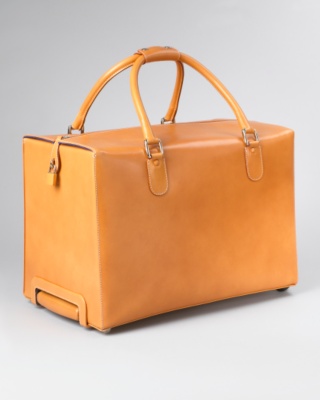 Honey Leather Pilot Trolley