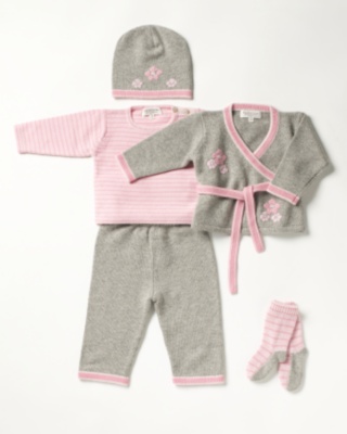 Baby Girl Cardigan Set