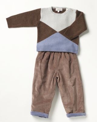 Baby Boy Velvet Set