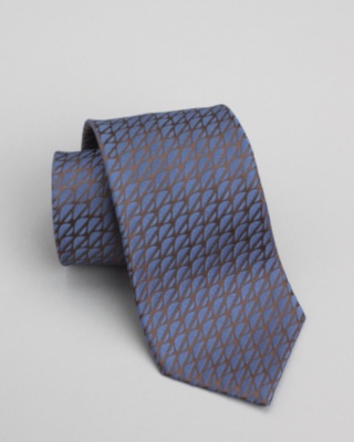 Steel Blue Tribal Tie