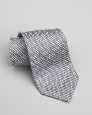 Argent Tribal Silk Tie