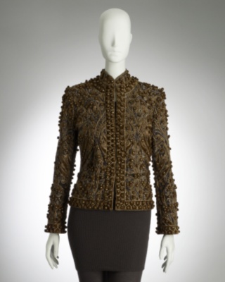 Velvet Embroidered Jacket