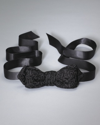 Black Gin Bow Tie