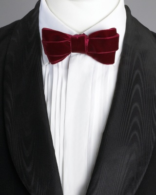 Boum Bordeaux Bow Tie
