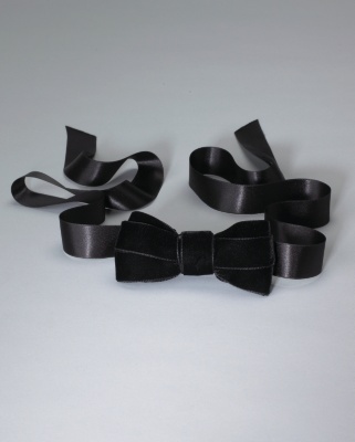 Boum Noir Bow Tie