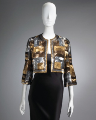 Patchwork Sequin Bolero   - Starzewski for CoutureLab - CoutureLab.com