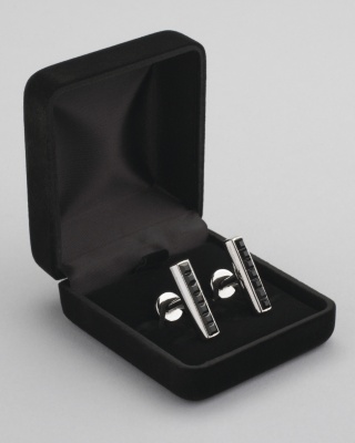 Black Crystal Cufflinks